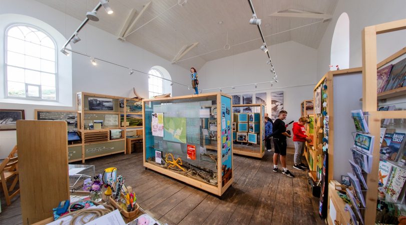 View of West Bay Discovery Centre