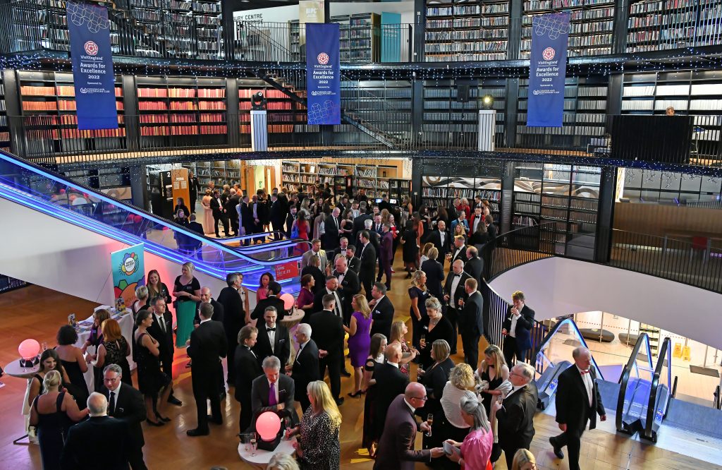 VisitEngland Awards for Excellence. Library of Birmingham. 8 June 2022