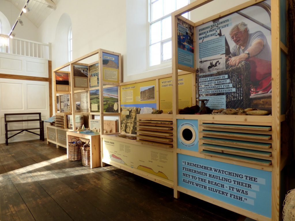 Internal view of West Bay Discovery Centre
