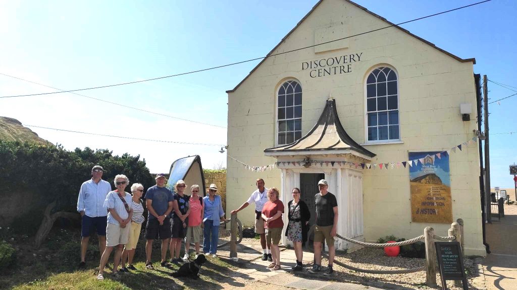 A Guided Walk starting off at West Bay Discovery Centre