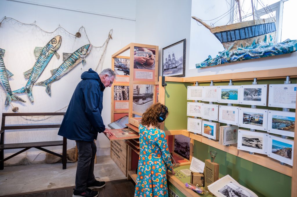 Visitors in the Discovery Centre