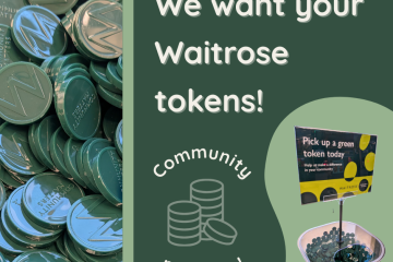 Poster for Waitrose Green token scheme
