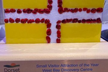 West Bay Discovery Centre's Bronze Award for Small Visitor Attraction from the Dorset Tourism Awards 2026